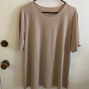 Susan Graver short sleeve blouse